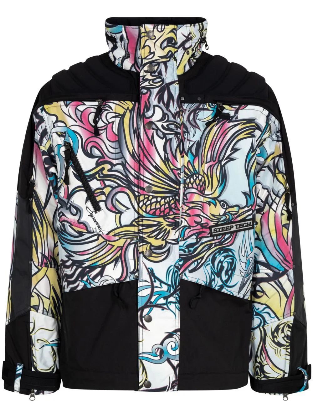 Supreme x The North Face Steep Tech “Multicolor Dragon” Apogee jacket缩略图