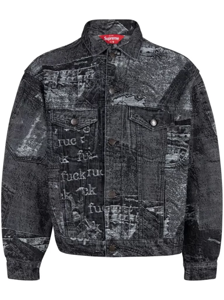 Supreme Archive denim trucker jacket插图