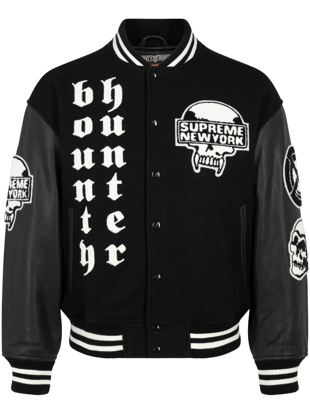 Supreme Bounty Hunter “Black” varsity jacket缩略图