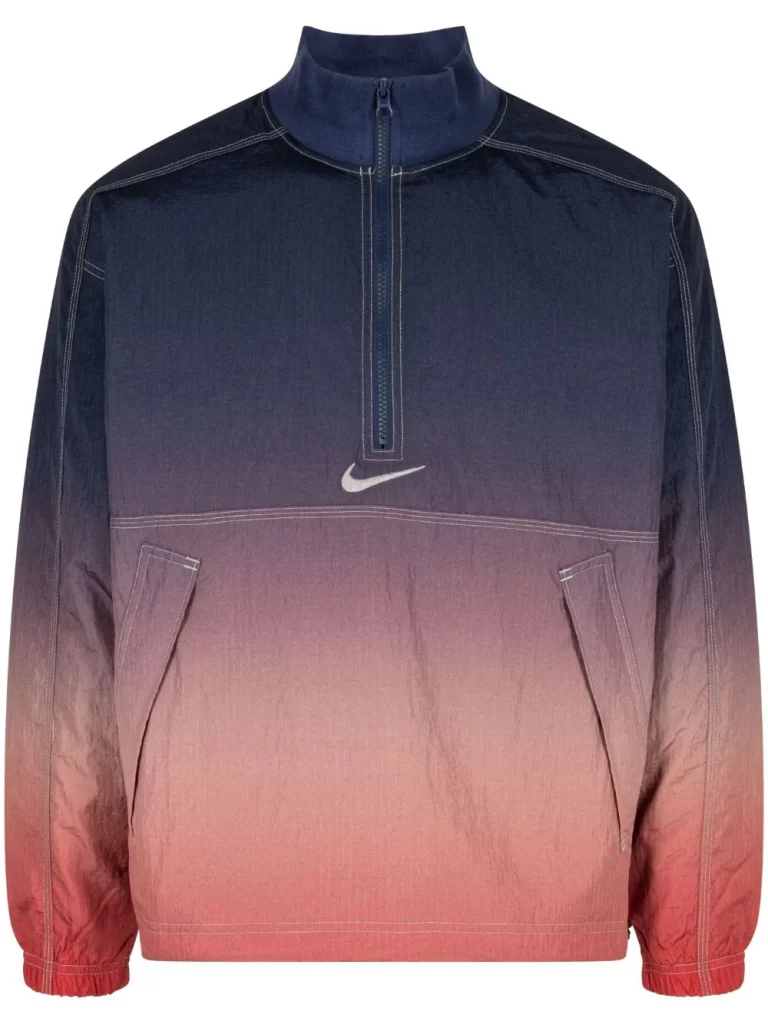 Supreme x Nike gradient-effect ripstop windbreaker插图